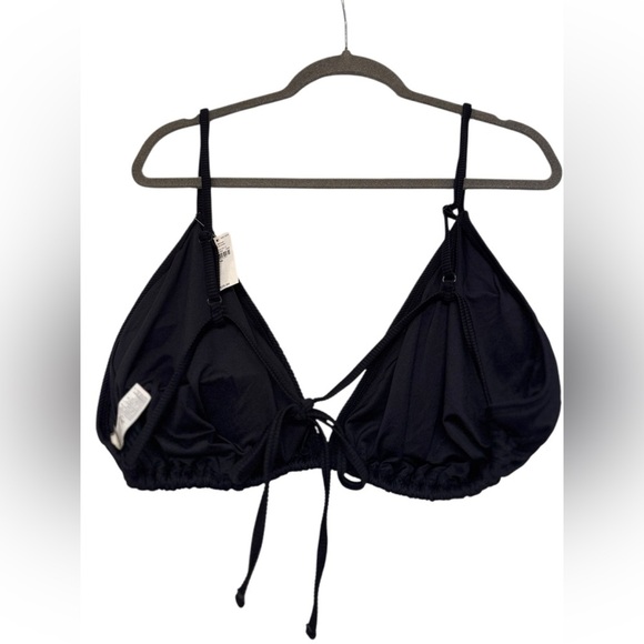 Old Navy Ribbed Triangle String Bikini Top - Picture 3 of 8